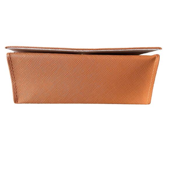 Tory Burch Large‎ Orange Magnetic Sunglasses Eyeglasses Case - Picture 2 of 4